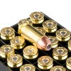 Close up of the 155gr on the 20 Rounds of 155gr JHP .40 S&W Ammo by Hornady