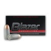 Close up of the 230gr on the 50 Rounds of 230gr TMJ .45 ACP Ammo by Blazer