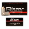 Image of 50 Rounds of 230gr FMJ .45 ACP Ammo by Blazer