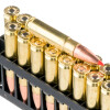 View of Hornady .300 AAC Blackout ammo rounds