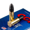 Close up of the 40gr on the 5000 Rounds of 40gr LRN .22 LR Quiet Ammo by CCI