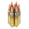 Close up of the 55gr on the 1000 Rounds of 55gr FMJ .223 Ammo by Lake City