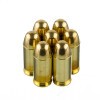 View of Fiocchi .45 ACP ammo rounds