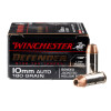 View of Winchester 10mm ammo rounds