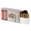 View of Winchester 6.5mm Creedmoor ammo rounds