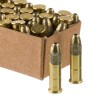 View of Remington .22 LR ammo rounds