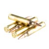 Close up of the 55gr on the 500 Rounds of 55gr SP 223 Rem Ammo by Hornady