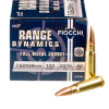 Close up of the 123gr on the 50 Rounds of 123gr FMJ 7.62x39 Ammo by Fiocchi