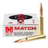 Close up of the 168gr on the 20 Rounds of 168gr ELD Match 30-06 Ammo by Hornady