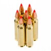 Close up of the 50gr on the 200 Rounds of 50gr V-MAX .223 Ammo by Fiocchi