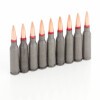 Image of 30 Rounds of 69gr FMJ 5.45x39mm Ammo by Wolf