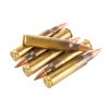 Close up of the 55gr on the 500 Rounds of 55gr HPBT .223 Ammo by Winchester