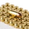 Close up of the 124gr on the 500 Rounds of 124gr FMJ 9mm NATO Ammo by Winchester Ranger
