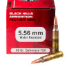 Image of 50 Rounds of 50gr TSX 5.56x45 Ammo by Black Hills Ammunition