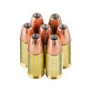 Close up of the 147gr on the 50 Rounds of 147gr JHP 9mm Ammo by Winchester