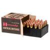 Close up of the 110gr on the 25 Rounds of 110gr JHP .38 Spl Ammo by Hornady Critical Defense