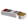View of Winchester 9mm ammo rounds