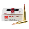 View of Hornady 338 Lapua Magnum ammo rounds