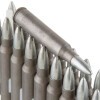 Close up of the 62gr on the 500 Rounds of 62gr FMJ .223 Ammo by Tula