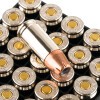 Close up of the 147gr on the 500 Rounds of 147gr JHP 9mm Ammo by Fiocchi