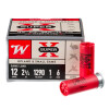 View of Winchester 12ga ammo rounds