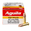 Close up of the 40gr on the 2000 Rounds of 40gr CPRN .22 LR Ammo by Aguila