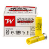 Close up of the 7/8 ounce on the 250 Rounds of 7/8 ounce #8 shot 20ga Ammo by Winchester Super-Target