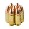 Close up of the 124gr on the 500 Rounds of 124gr FMJ 9mm Ammo by Winchester