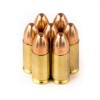 View of Magtech 9mm ammo rounds