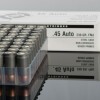 Close up of the 230gr on the 500  Rounds of 230gr FMJ .45 ACP Ammo by Tula
