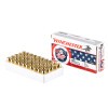 View of Winchester .45 ACP ammo rounds