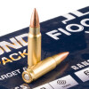 View of Fiocchi 5.7x28 mm ammo rounds