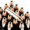 Close up of the 130gr on the 20 Rounds of 130gr JHP .357 Mag Ammo by Federal