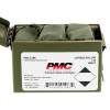 View of PMC 5.56x45 ammo rounds