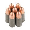 View of Wolf 9mm ammo rounds