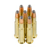View of Winchester 30-30 Win ammo rounds