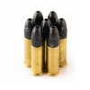 View of Remington .22 LR ammo rounds