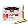 Image of 20 Rounds of 168gr HPBT .308 Win Ammo by Hornady