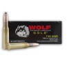 Close up of the 180gr on the 20 Rounds of 180gr SPBT 7.62x54r Ammo by Wolf
