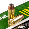 View of Remington .40 S&W ammo rounds