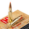 Close up of the 125gr on the 200 Rounds of 125gr SST .308 Win Ammo by Hornady