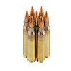 View of Magtech 5.56x45 ammo rounds