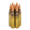 View of Black Hills Ammunition 5.56x45 ammo rounds