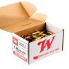 View of Winchester 5.56x45 ammo rounds