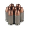 View of Colt .45 ACP ammo rounds