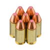 View of Hornady 9mm ammo rounds