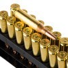Close up of the 100gr on the 200 Rounds of 100gr PSP .243 Win Ammo by Remington