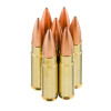 View of Fiocchi .300 AAC Blackout ammo rounds