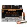 View of Speer 9mm ammo rounds