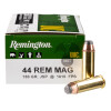Close up of the 180gr on the 50 Rounds of 180gr JSP .44 Mag Ammo by Remington